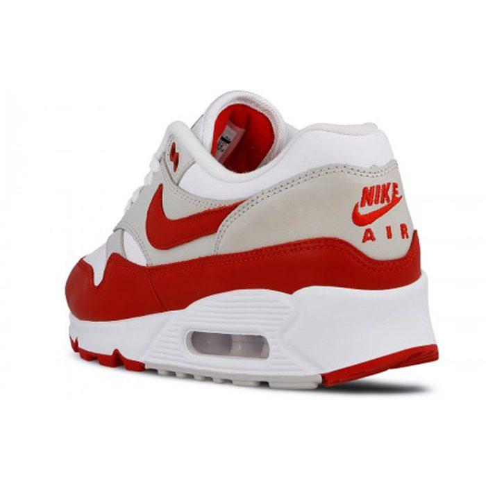 Nike Air Max 90/1 Weiß University Red Damen AQ1273-100
