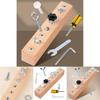 Wooden Screw Driver Toy For Kids Hand Eye Coordination Development Educational Montessori Play