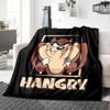 1pc Taz2 Blanket, Gift, for Men and Women, Soft Blanket, Good for Sofa Bed Couch Travel, Lightweight Flannel Blanket