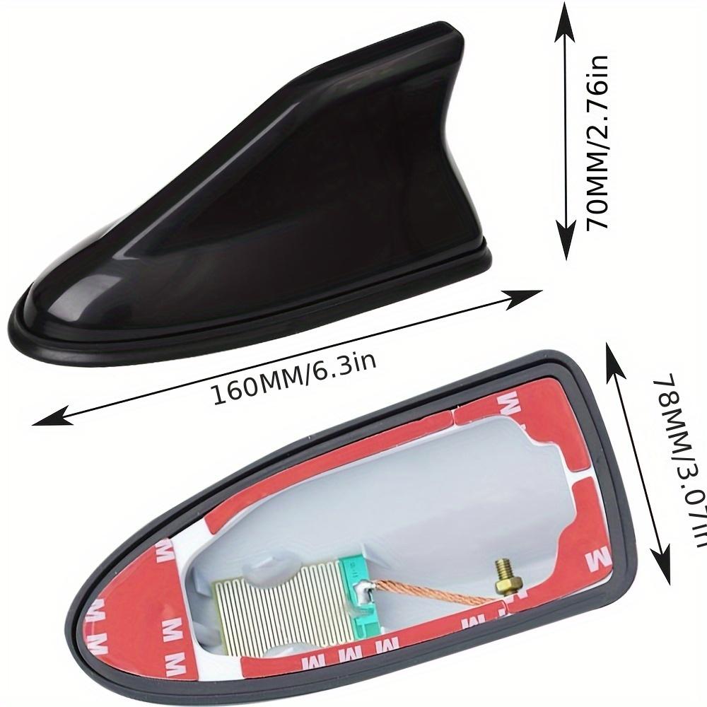 Car Shark Fin Antenna Cover, Car Radio Antenna, Car Style Roof Antenna, Roof Mounting Base
