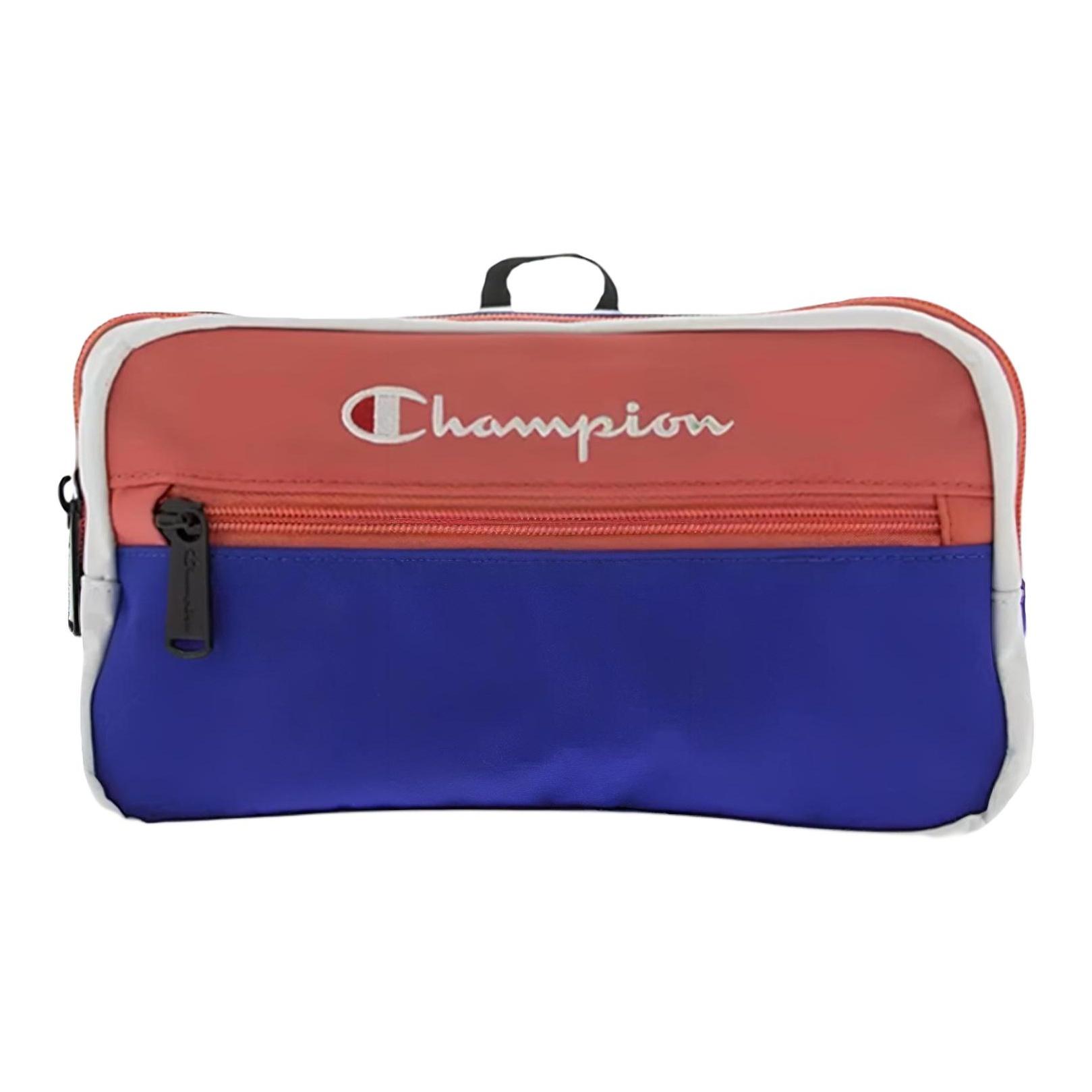 

Champion Life Color Block Retro Polyester Waist Bag Regular Unisex Couple Unisex Bags Blue Orange CH1057-070 Blue/Orange