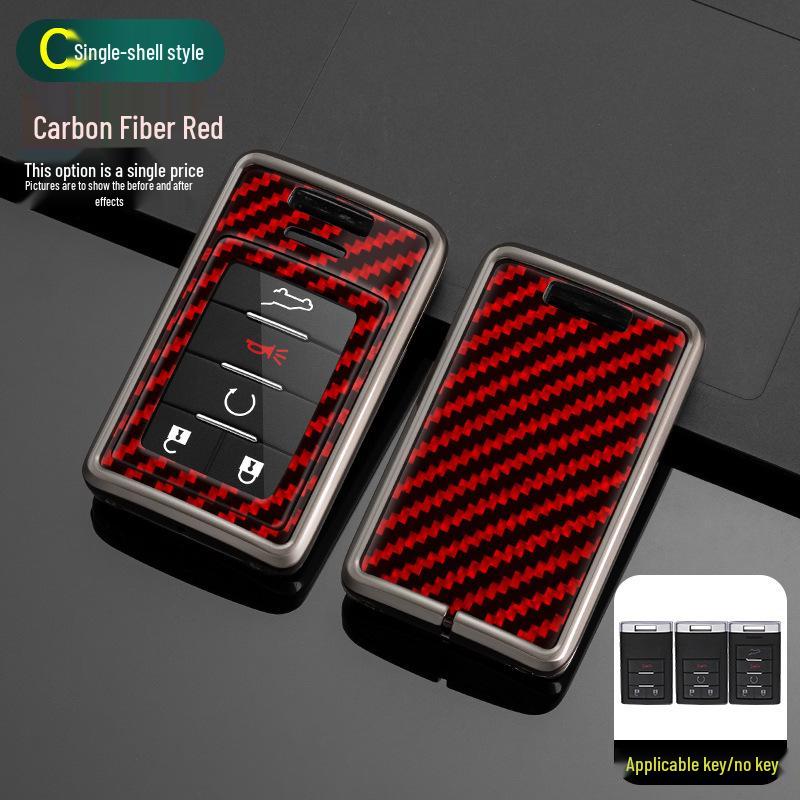 Cadillac Key Case: Fits XT5, CT5, XT6, XT4, CT ATSL, CT4, XTS - Shell Bag with Buckle