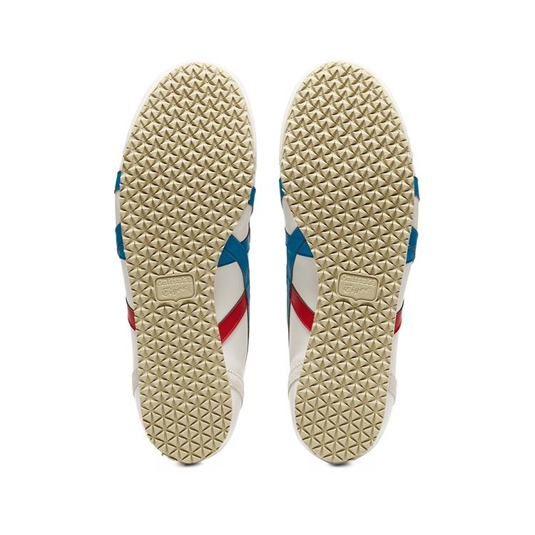 Onitsuka Tiger Mexico Mid Runner 'Cream Directoire Blue Red' Men's 1183B577-103