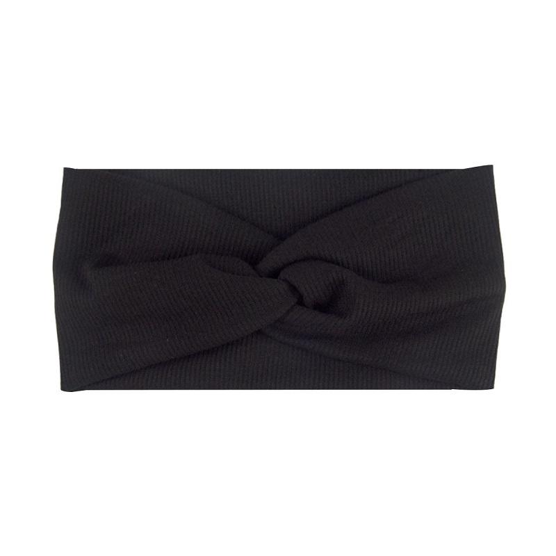 Thread elastic cotton front cross hair band Yoga headband makeup and wash headband