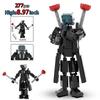 New Skibidi Toilet Weapon Titan TVMan Action Figure Building Block Toys For Boys Cameraman Bricks DIY Model For Kid Adult Gifts