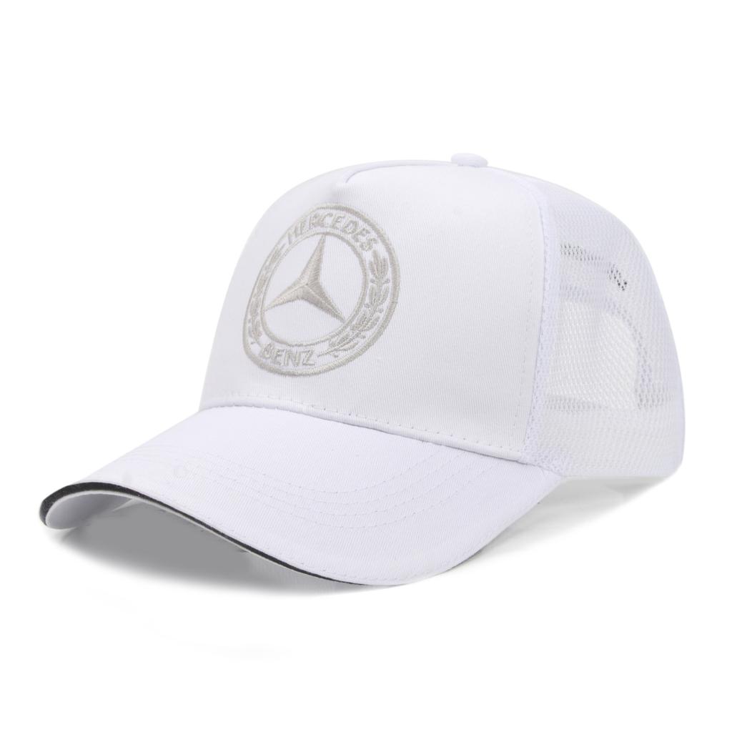Car Logo Cotton Adjustable Baseball Hat Outdoor Car Accessories for Mercedes Benz GLA CLA GLK GLE CLS ML GL A B C E Class W211