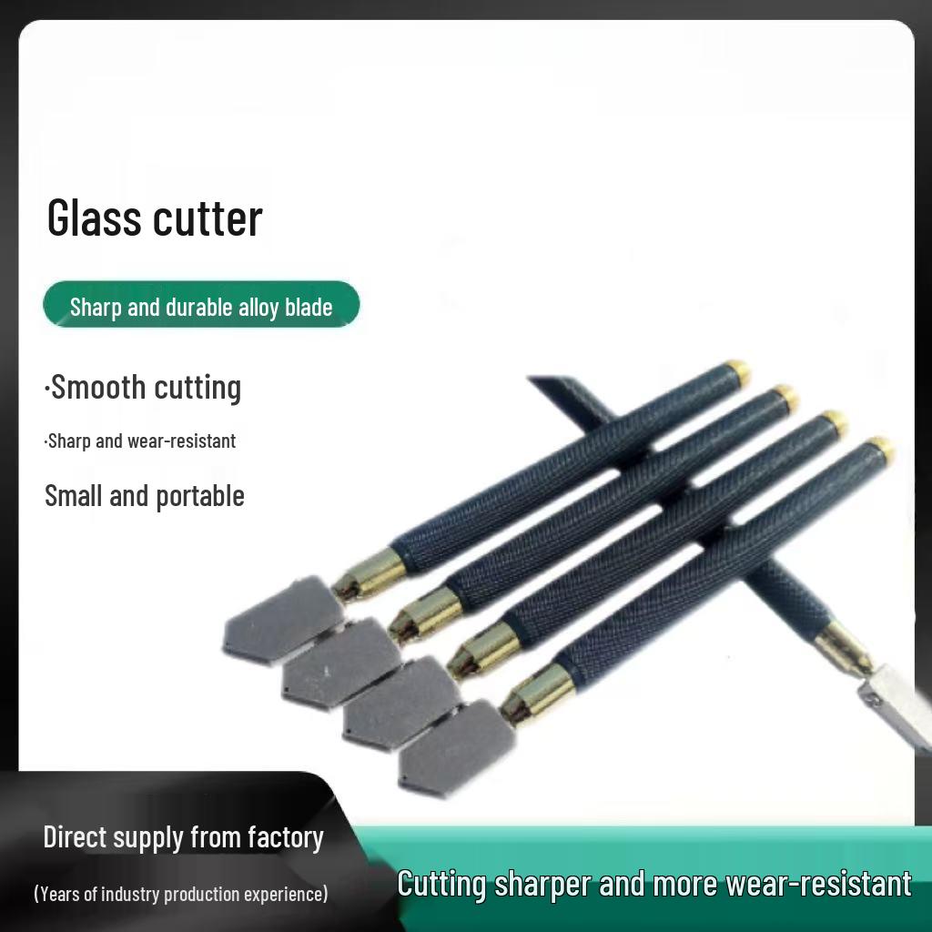 Multi-Functional Roller Glass Cutter for Thick Glass and Tile