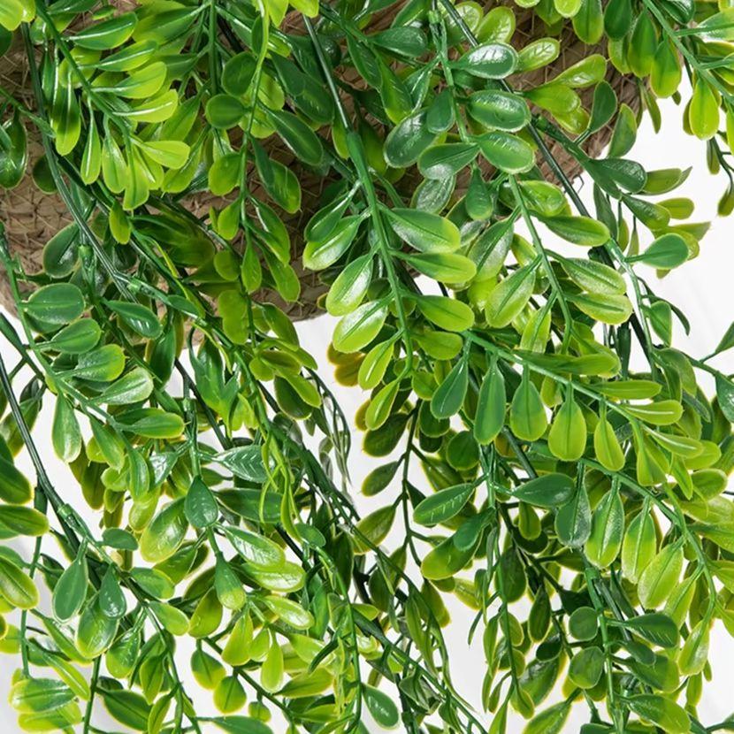 1Pc Fern Rattan Artificial Plastic Plants Home Table Windowsill Wall Hanging Christmas Wedding Arch Diy Balcony Decorative Props