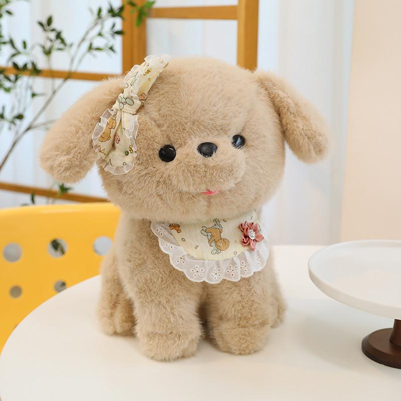 Adorable Plush Puppy Hugging Pillow Soft West Highland Dog Stuffed Animal Gift 40cm/15.75in