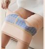 Flesh-Colored Butt-Lifting Glossy Shark Pants - Women's Autumn/Winter Velvet Nine-Point Leggings