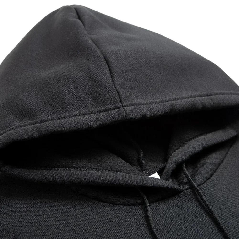 Sportbekleidungs-Set mit Buchstabenaufdruck für Herren, Kapuzenpullover und lange Hosen, warmes Anzugset für Frühling, Herbst und Winter