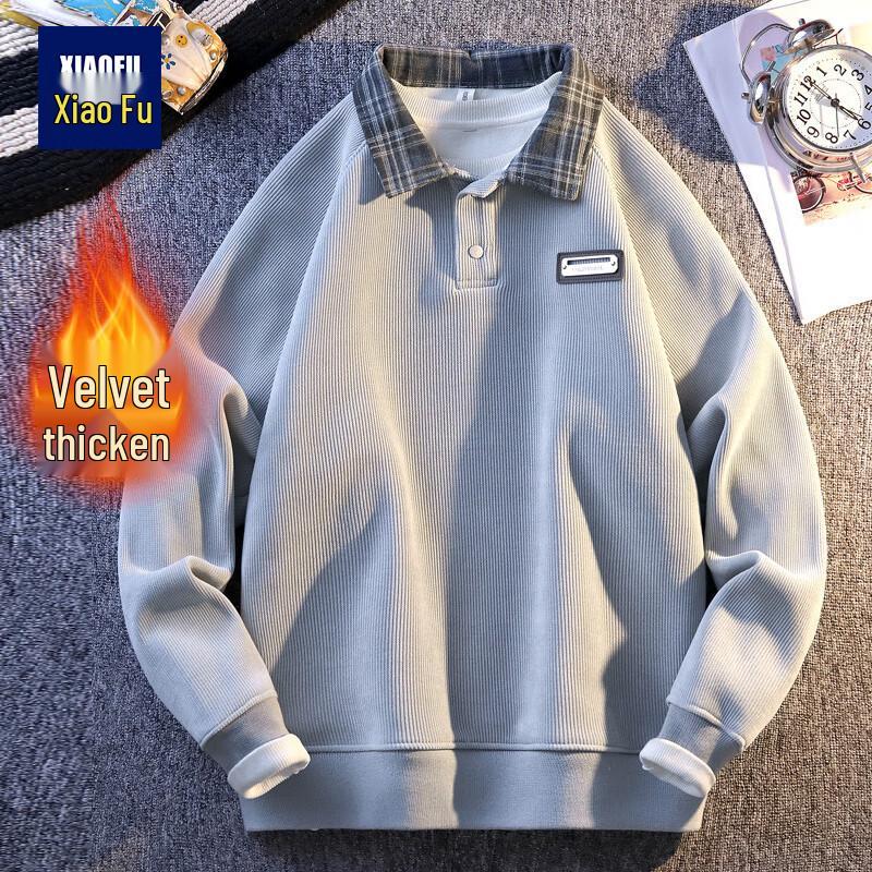 

Men s Premium Fleece-Lined Pullover Sweatshirt L