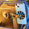 Car Phone Holder Magnetic Multiposition Installation 360 Degree Rotation Foldable Free Angle Adjustment Universal Sucker Car Phone Holder Phone Supply