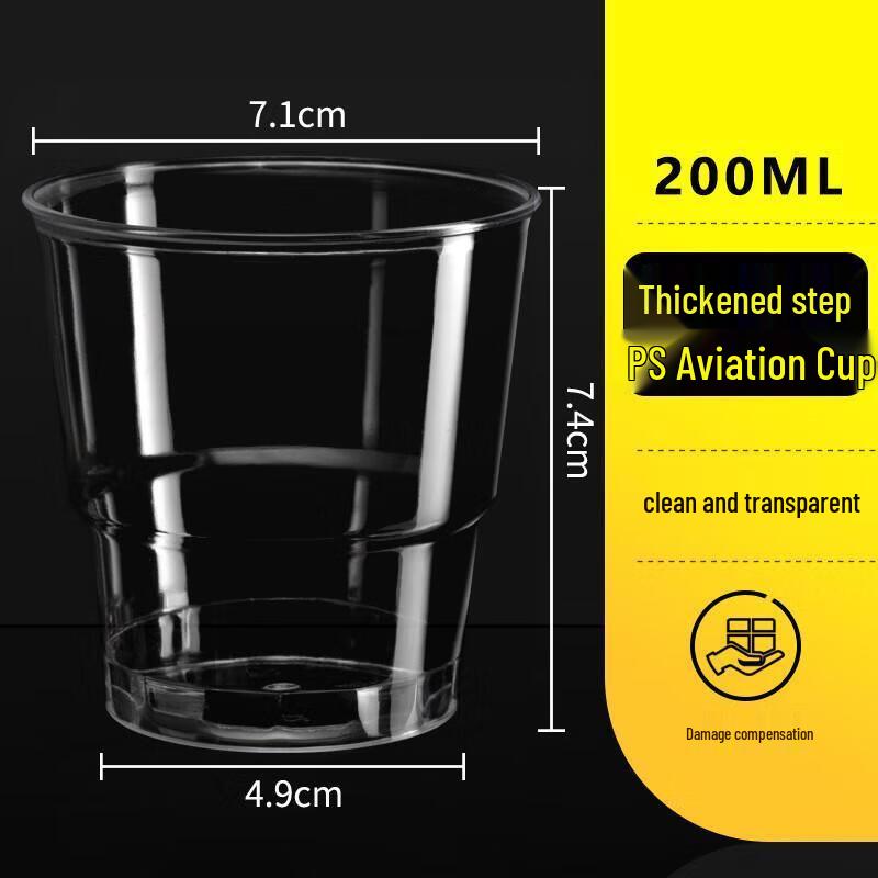 

Disposable Thickened Transparent Plastic Cups