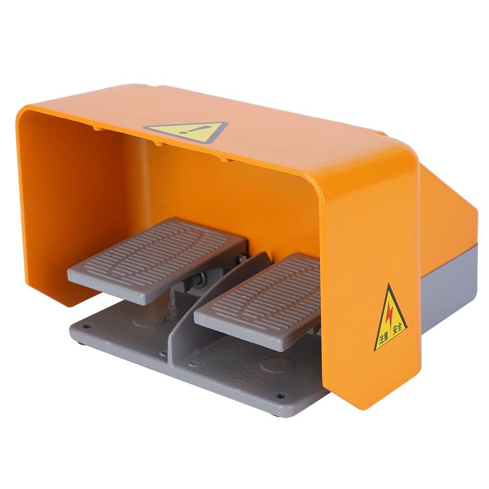 BERM Foot Pedal Switch for Electrical Machine Power Supply Clip Kit YDT1‑18 380VAC