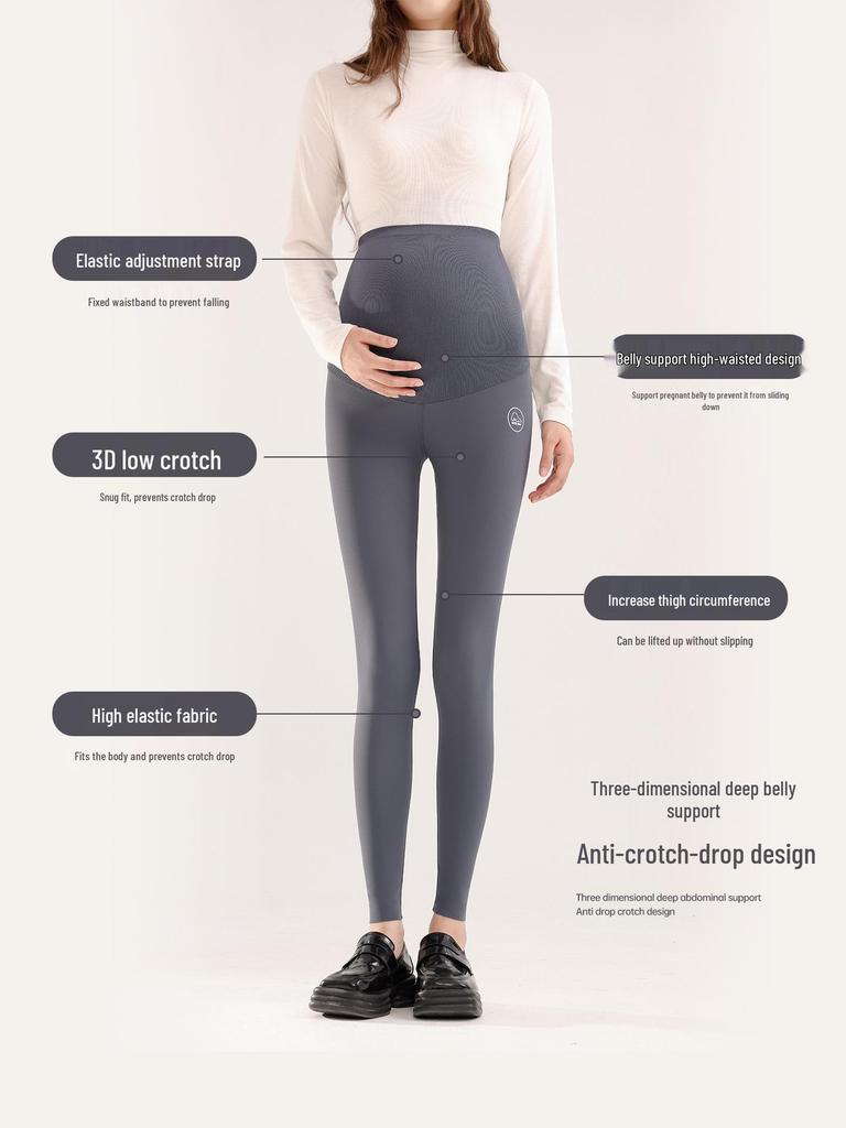 Colanți de Maternitate cu Rechin: Pantaloni de yoga confortabili și susținători pentru toate anotimpurile