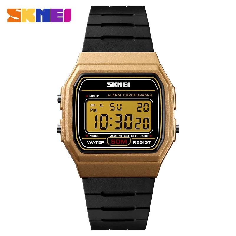 SKMEI 1412 Digitale Horloge voor Vrouwen Koppel Countdown Waterdicht Sport Datum Week Dames Polshorloges Meisjes Klok 1328 Relogio Feminino