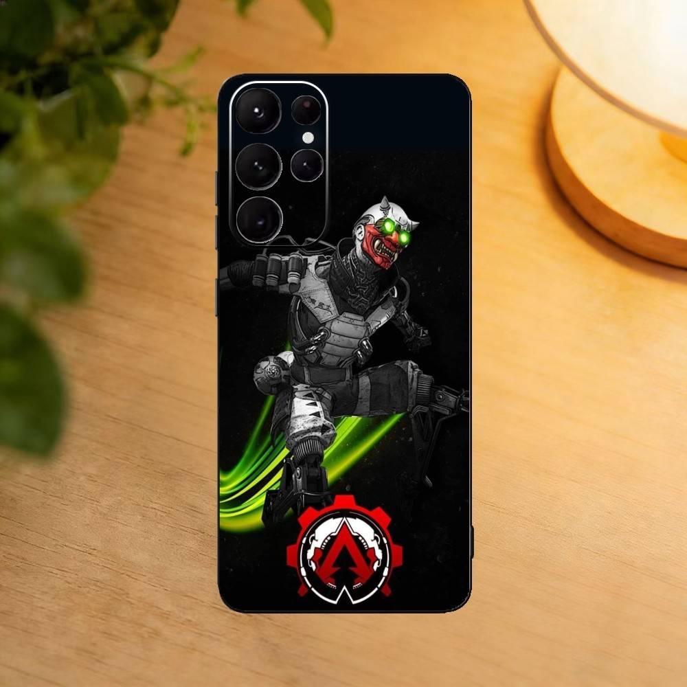 Video Game A-Apex L-Legends Phone Case For Samsung S25,24,23,22,30,21,10,9,Ultra,Plus,Lite Soft Black Case