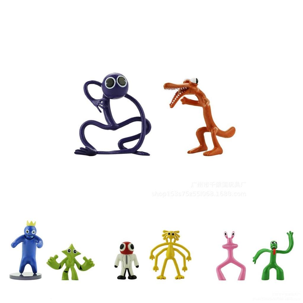 High-quality Pvc Roblox Figures 8pcs Rainbow Friends Toy Set For Kids