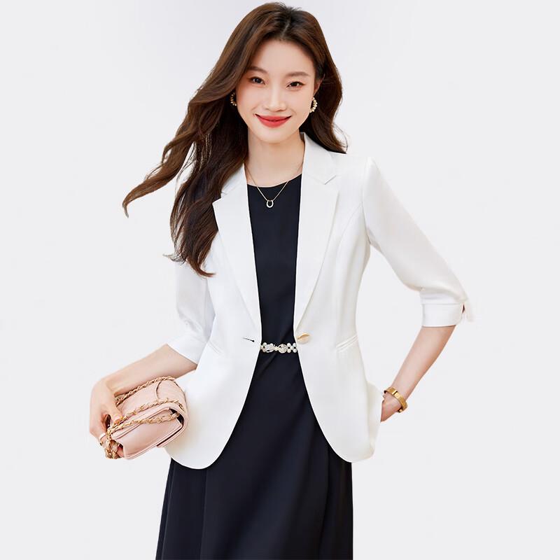 

Treloman Women s Professional Blazer & Sling Dress Set XL