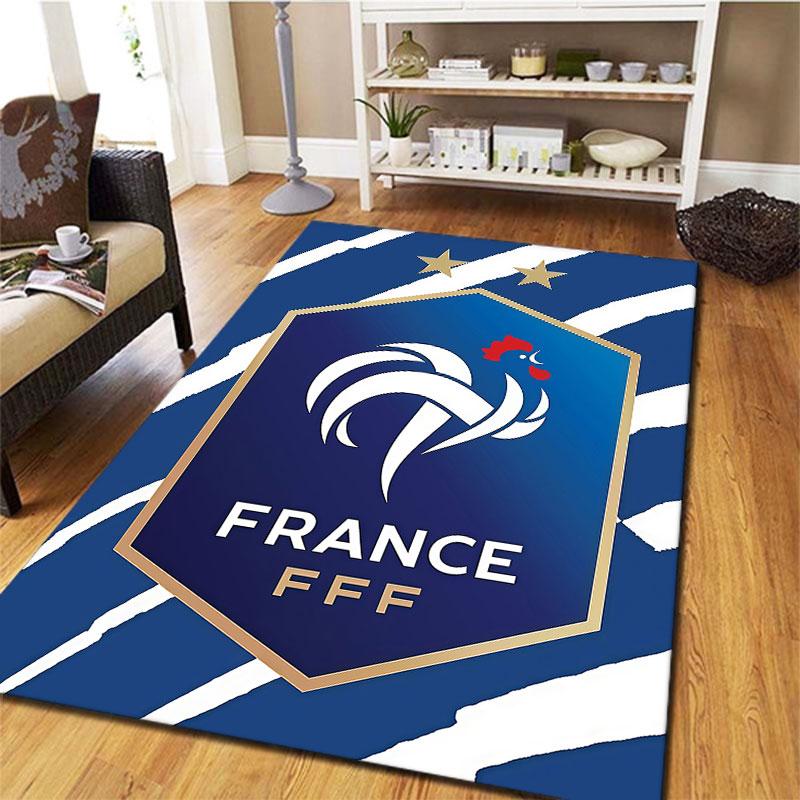 France National Football Team Carpet Rug for Living Room Bedroom Home Sofa Decoration,Kids Play Non-slip Floor Mat