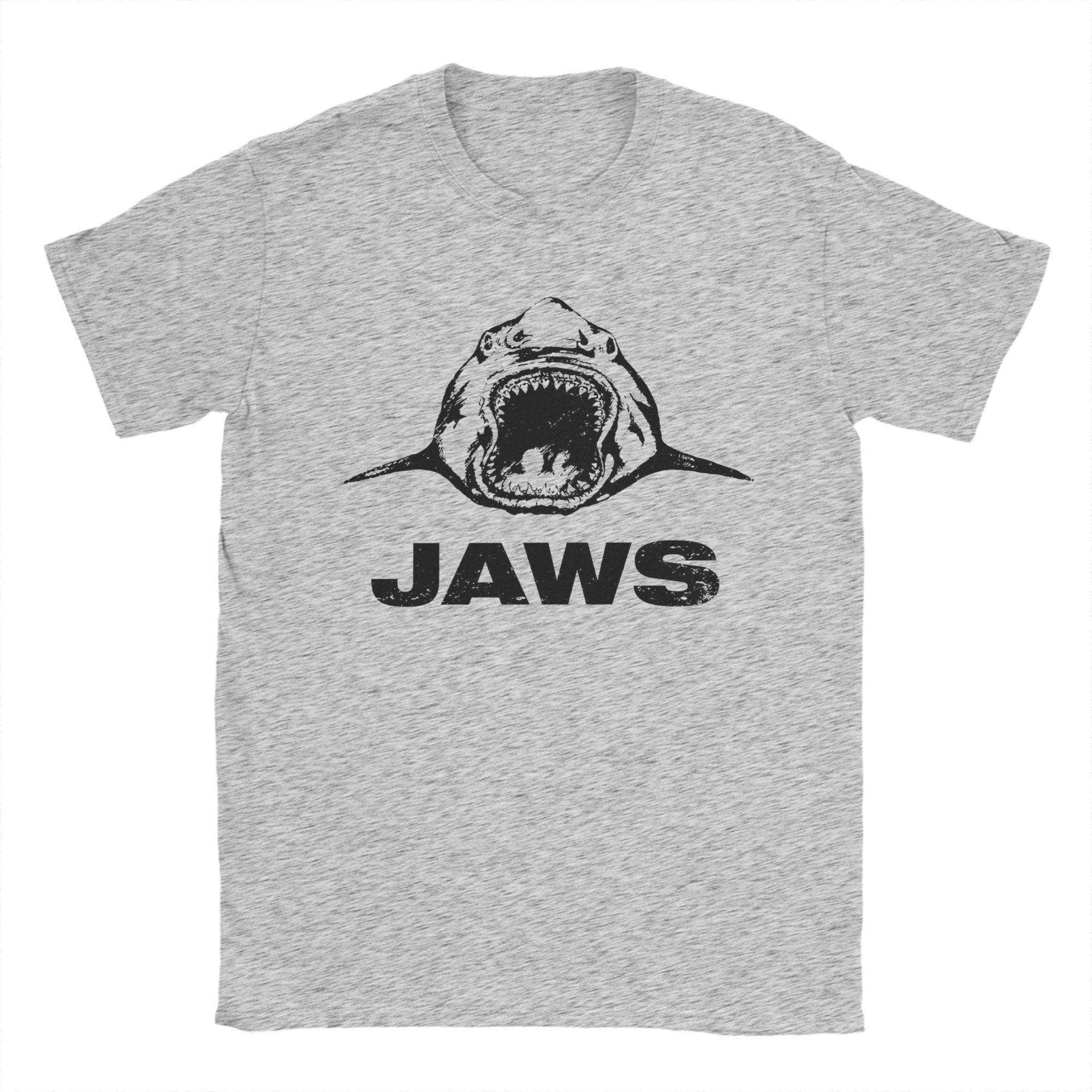 

Jaws Film Crew ObscuraTee Reproduction Keepsake T-Shirts for Men Humorous Cotton Tees Crewneck Short Sleeve T Shirt Gift Tops M