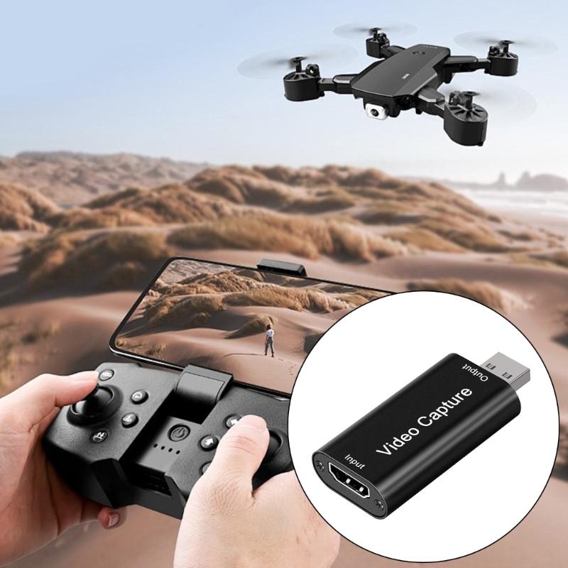 1080P 30Hz Video Capture Card USB2.0 To HDTV Video Recorder for Game Camcorder Camera Recording Live Streaming