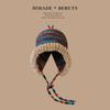 Versatile Style Hat Colorful Comfortable Warm Drawstring Knitted  Hatscaps