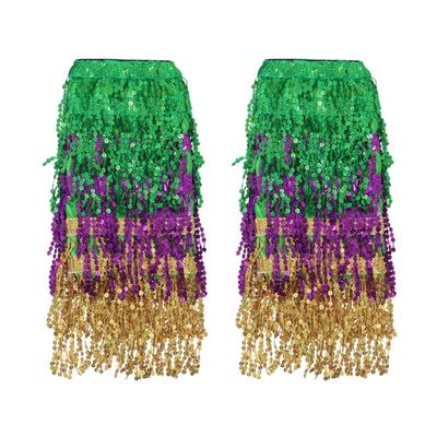 Dynamic Light Reflective Sequins Leg Warmer Covers Outfit For Stage Shows Halloween Parties Dance Performances