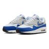 Nike Air Max 1 GS Blu Reale Sneakers Bambino Bianco Grigio Neutro Nero DZ3307-104