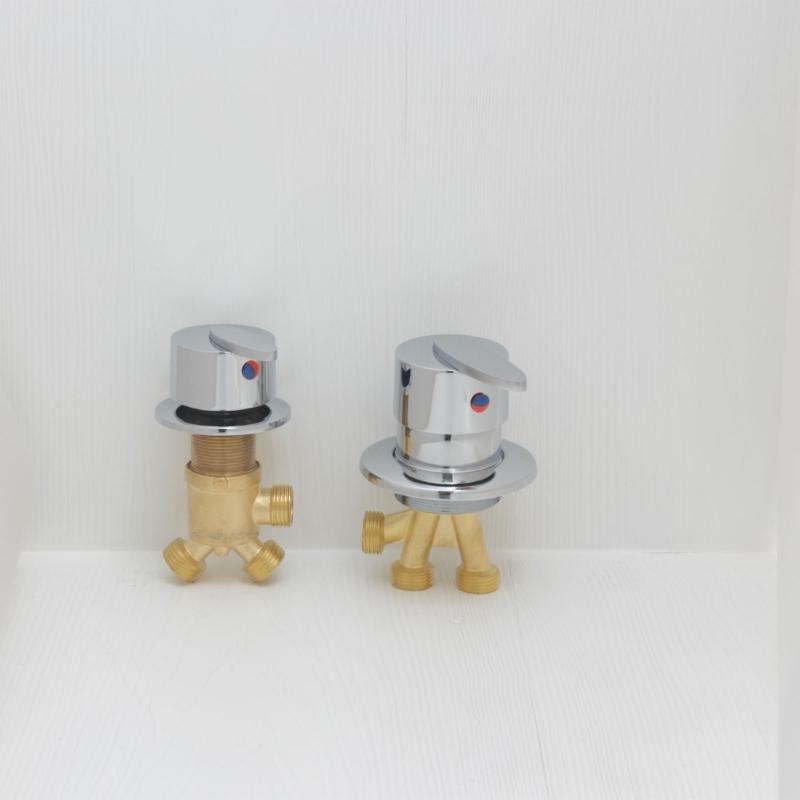 Tub Faucets Diverter Switches 1/2" Hot And Cold Water Faucets Switches Valves