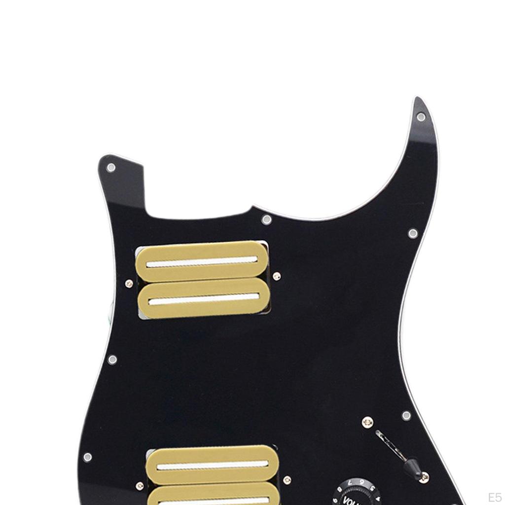 Electric Guitar Pickguard Pickup Pre-Wired Assembly Wiring Loaded for ST