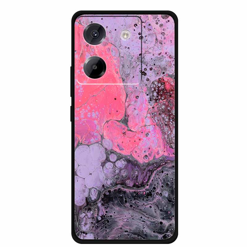 For Xiaomi Poco M7 Pro 5G Case Cartoon Painting Style Soft Silicone TPU Back Cover Cases for Poco M7 Pro 5G Shockproof Cover New