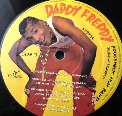 12inch Record DADDY FREDDY  The Crown V23736 Chrysalis 1991 US Rap  HipHopRB Used