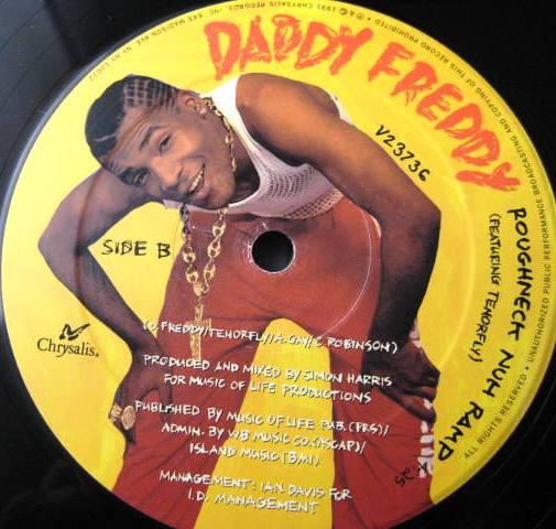 

12inch Record DADDY FREDDY The Crown V23736 Chrysalis 1991 US Rap HipHopRB Used
