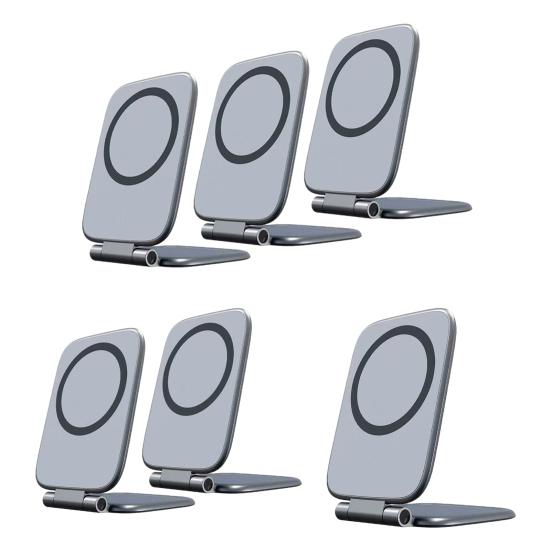 Magnetischer Handyhalter Faltbarer stoßfester Handy-Ständer mit verstellbarem Blickwinkel Auto-Navigations-Handyhalterung