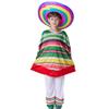 Children's Day Mexican Ethnic Customs Cosplay Clothing Cape Straw Hat Children's Performance Clothes Including Hats