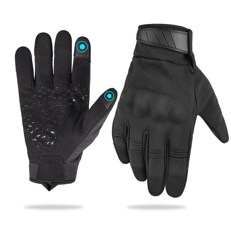 Outdoor Multifunctional Tactical Gloves Touch Screen Motorcycle Riding Warm Windproof Waterproof Camouflage Sports Training Gloves