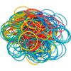 100pcs Color Rubber Bands 38mm Rubber Band Multicolor Small Rubber Bands Elastic Band Loop for Office School Home Bank Paper