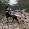 Camping Chair Armrest Storage Bag Multifunctional Chair Armrest Organizer Canvas Couch Arm Organizer Portable for Outdoor Travel