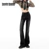 Beautiful Wardrobe Women's High Waist Flared Denim Jeans