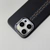 iPhone 16 Pro Max Carbon Fiber PC Half-Wrapped Magnetic Drop-Proof Case for iPhone 15/14