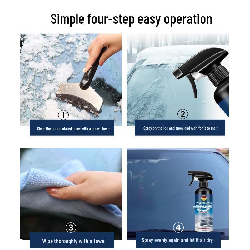 Zhong Wo Car Glass De-icer: Snow Melting Frost Remover