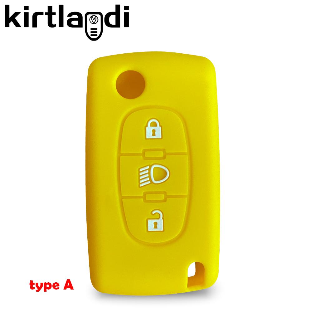 For Fiat Scudo for Opel Combo for Peugeot Rifter 2020 207 208 307 308 407 408 5008 308SW 2008 for Citroen C4 Key Cover Case Skin