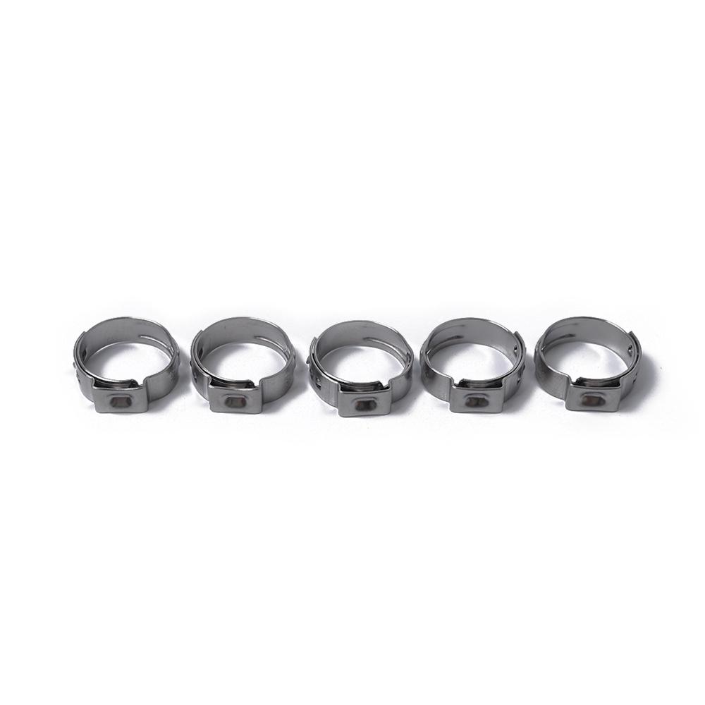 70pcs 5.3mm-14.0mm Single Ear Plus Stainless Steel Hydraulic Hose Clamps O-Clips Pipe Fuel Air 70pcs 5.3mm-14.0mm Single Ear Plus Stainless Steel Hydraulic Hose Clamps O-Clips Pipe Fuel Air