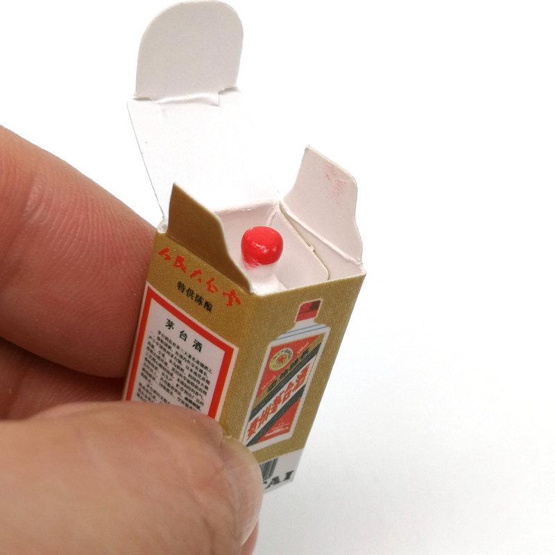 Кукольный домик Миниатюрный напиток Мини китайское вино Кукольная игра Еда Аксессуары — фото 8