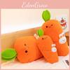 Plush Carrot Rabbit With Long Strap Kids Sleeping Pillow Cuddly Home Decor