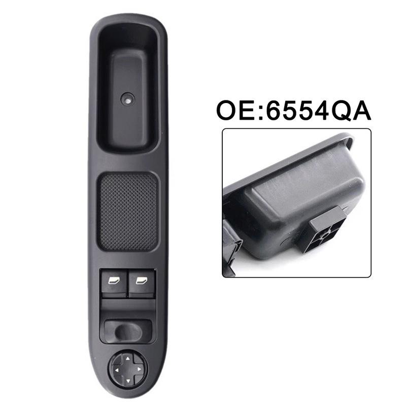 Auto Window Switch For 207 CC SW For WA WC 2006-2015 Models 1.4 1.6 VTi HDi Turbo With Folding Mirror Feature OEM 6554QA