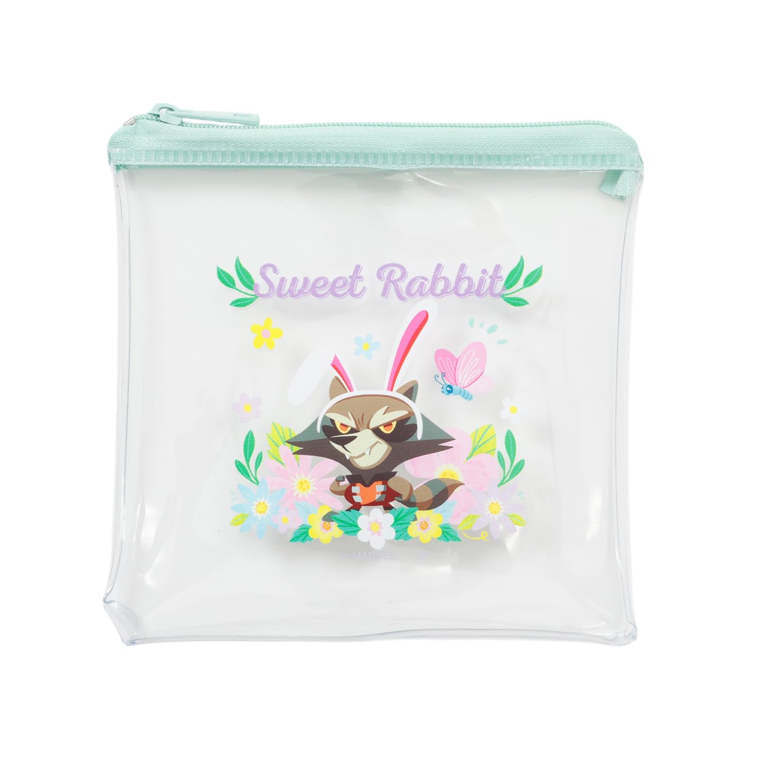 

Small Planet Marvel Guardians of the Galaxy Clear Pouch Rocket BLOOM -
