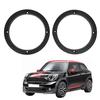 2PCS Universal 6.5 Inch Beveled Car Speaker Spacer Adapter Refitting Audio Mat Plastic Car Speaker Spacers